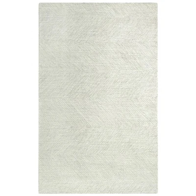 Rizzy Rugs Etchings Area Rug ETC105 Wool Geometric Transitional Gray Rectangle - Image 1 of 4