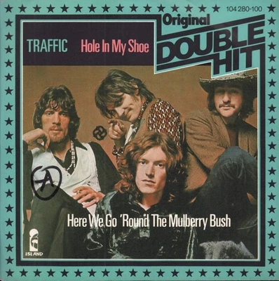 Traffic Hole In My Shoe 7" vinyl Germany Island 1982 double hit release in pic - Image 1 of 3