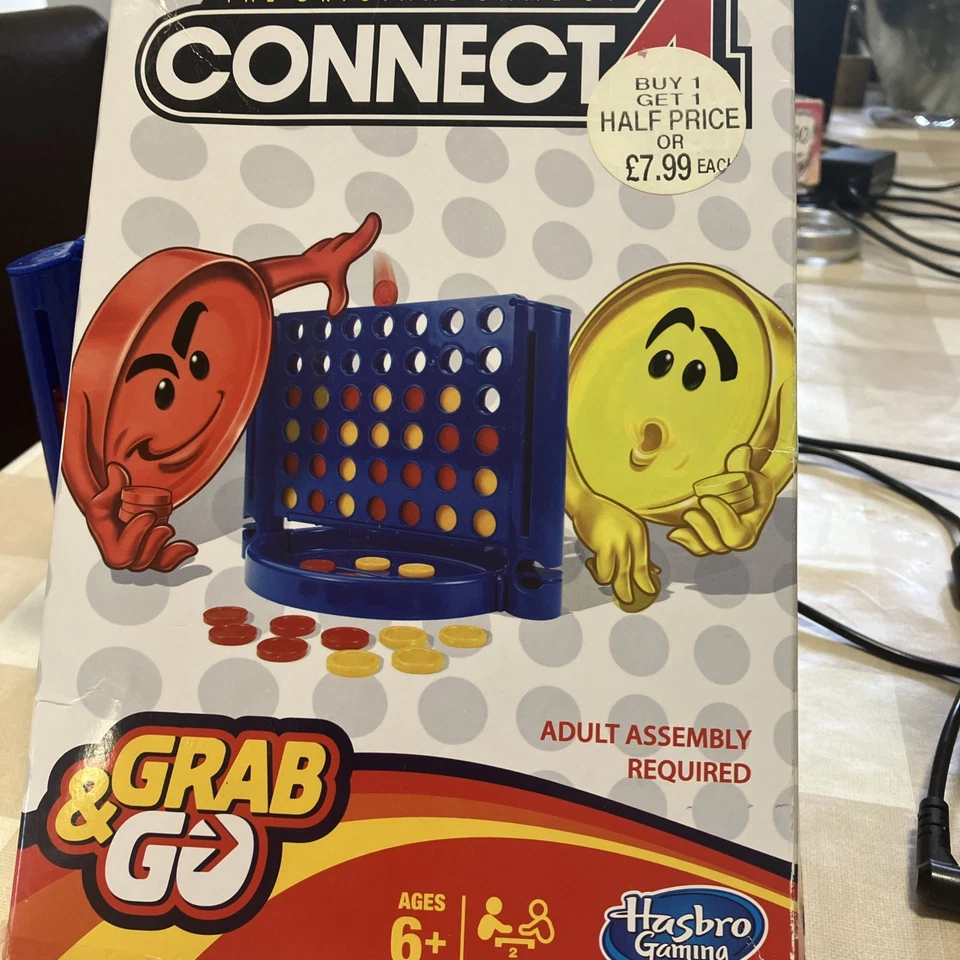 Hasbro Gaming Connect 4 Grab & Go Game - Image 1 of 1