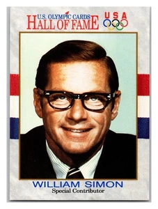 William Simon #80 1991 Impel U.S. Olympic Hall of Fame Multisport - Bild 1 von 2