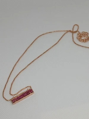 Kendra Scott chapado en rodio color rubí druzy Foto 1 de 4