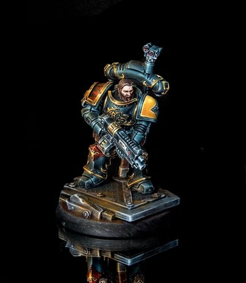 Painted Captain Space Wolves Warhammer 40k - Image 1 of 4