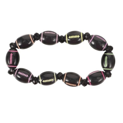  Kugelarmband Fußball Armbänder Handgelenkarmband Baseball-Armbänder - Bild 1 von 4