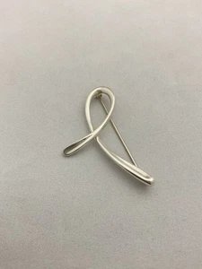 Tiffany&Co. Initiale L Brosche Sterling Silber 925 #653 - Bild 1 von 6