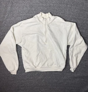 Fabletics Gr. Medium Fleece 1/2 Zip Sweatshirt Pullover - Bild 1 von 7
