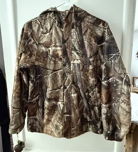 GUIDE SERIES CAMO HOODED JACKET COAT Mossy Oak Breakup Youth M Waterproof - Bild 1 von 10