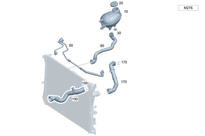 Genuíno Mercedes-Benz Bleed Line 213-501-06-25 - Imagem 1 de 2