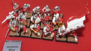 Games Workshop Warhammer Freeguild Empire Men at Arms on Foot Regiment Painted - Picture 1 of 11