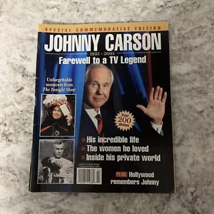Johnny Carson Magazine Farewell To A TV Legend 2005 Tribute 022019nonr - Picture 1 of 2