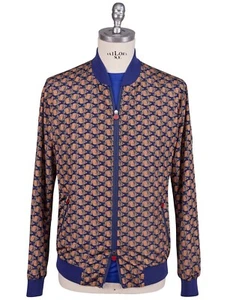 NUEVO ABRIGO KITON 100% PL MULTICOLOR TALLA 40 US 50 EU TC9 - Imagen 1 de 7