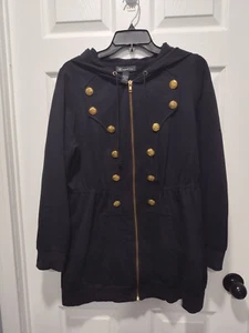 Inc. International Concepts Blazer/Jacke schwarz Military Style Gr. LARGE Vintage - Bild 1 von 5