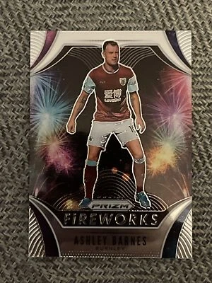 2020-21 Panini Prizm EPL Fireworks #4 ASHLEY BARNES Burnley - Image 1 of 2