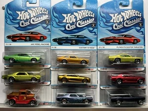 Hot Wheels Cool Classics Car  Lot of 9 - Picture 1 of 24