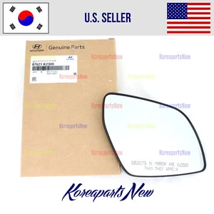 Mirror GLASS Right Passeng Side w/o HTD ⭐OEM⭐ 87621K2300 Hyundai Venue 2020-2023 - Picture 1 of 2