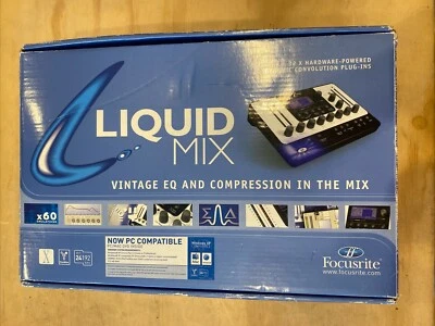 1307) Focusrite Liquid Mix 32x Hardware Powered Dynamic Convolution Plug-Ins In - Image 1 of 4