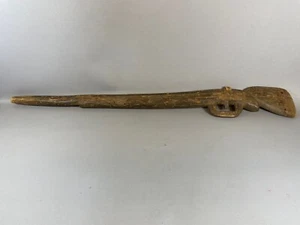 220103 - RARE Tribal used Old African army training rifle - Ethiopia - Picture 1 of 9