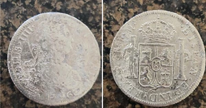 1796 Spanish Colonial Silver 8Reales XL Details and Eye Appeal - Picture 1 of 5