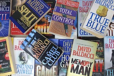 Lot of 10 David Baldacci Thriller Mass Market Paperback Books MIX Foto 1 de 4