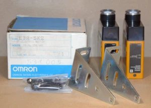 OMRON E3A-5K2 Fotoelektrischer Schalter / Lichtschranke 90-250VAC NEU OVP - Bild 1 von 3
