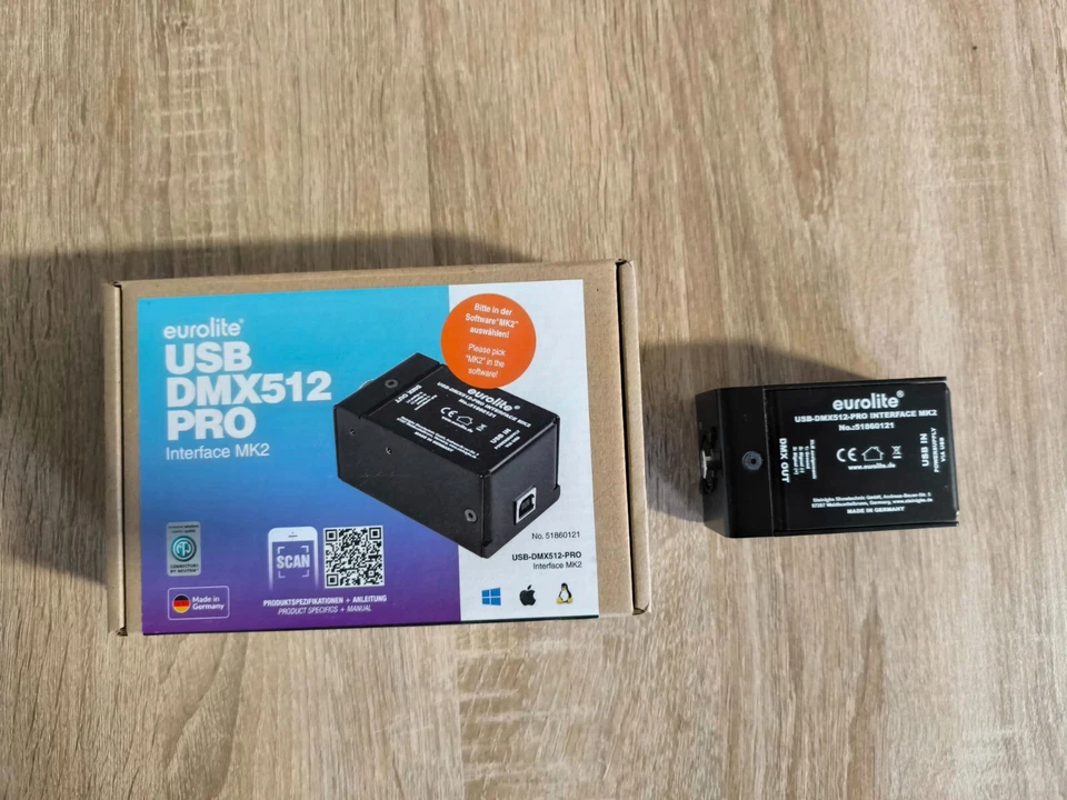 Eurolite USB-DMX512 PRO MK2 DMX Interface - Bild 1 von 1