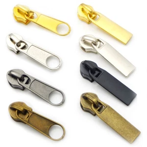 #3 #5 Zipper Puller Slider Puller Kit Stop Repair Replacement Handbag Backpack - Picture 1 of 6