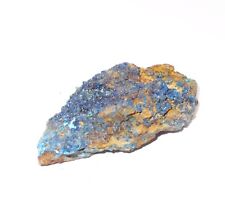 Azurite & Malachite Crystals on Matrix Raw Rough Mineral Specimen 45g (6)