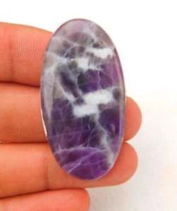 100% Natural Morado Opal Smooth Oval Cabochon Loose Gemstone 45x32x5 mm 55 ct - Picture 1 of 2