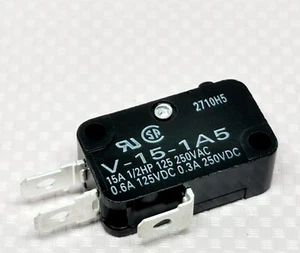 5 PCS NEW Omron Travel Limit Micro Switch V-15-1A5 - Picture 1 of 3