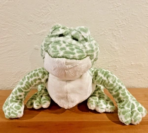 Ganz Webkins Plush Frog 8" Stuffed Animal Green Spotted (no code) - Picture 1 of 6