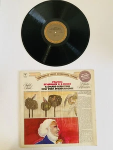 Franck Symphony in D Minor Leonard Bernstein New York LP M 31803 - Picture 1 of 2