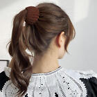 Elegant Bird Nest Velvet Magic Hair Clip Women Hair Accessories Hair Claw Clip