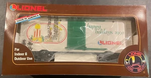 Lionel Large G Scale 1990 Seasons Greeting Car 8-87007 NIB - Picture 1 of 3