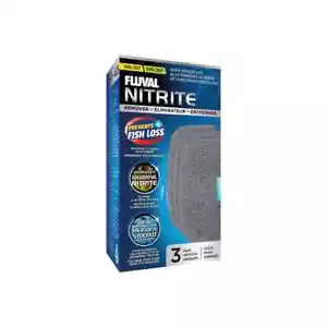 Almohadillas removedoras de nitrato Fluval 106/107, 206/207 - Paquete de 3 - Caja abierta/dañada - Imagen 1 de 1