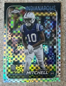 2024 Topps Chrome Football - Adonai Mitchell #210 - X-Fractor (RC) - Picture 1 of 2