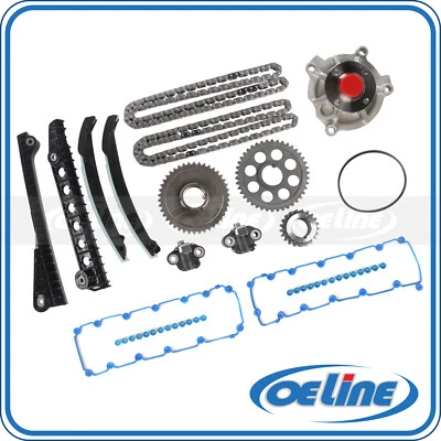 Комплект цепи ГРМ для 09–12 Ford E150 E250 E350 5,4 л крышка клапана водяного насоса - Изображение 1 из 4