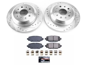 Rear Brake Pad and Rotor Kit For 2018-2024 Jeep Wrangler 2019 2020 2021 MK616RH - Picture 1 of 1