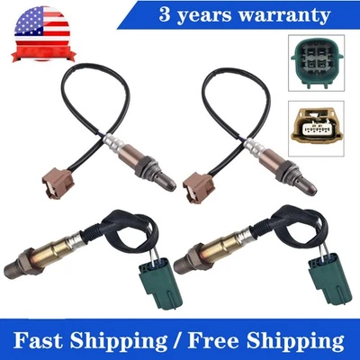 4Pcs Up+Downstream Oxygen Sensor For 2013-15 Nissan Titan 2014-15 Armada 5.6L V8 - Imagem 1 de 4