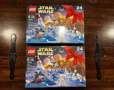Lote De 2 - LEGO STAR WARS 2016 CALENDARIO DE ADVIENTO 75146 Precintado 8 miniguras Retirado Foto 1 de 4