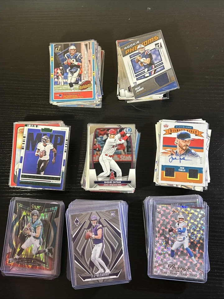 Huge 300-Card Rookie Patch Auto Autograph Show Ready Collection Lot Sports Card - Image 1 of 4