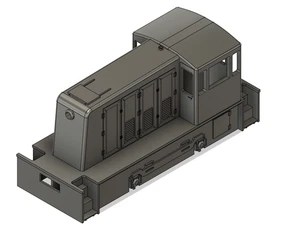 HO Scale GE 35ton Locomotive Shell - Picture 1 of 3