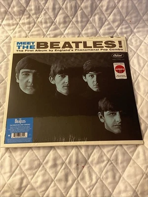 The Beatles Meet Opaque Blue Vinyl LP 2024 Capitol Record Sealed - Image 1 of 4