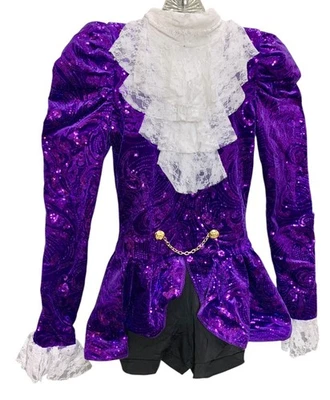 Disfraz de Príncipe de la Lluvia Púrpura Weissman Adulto Pequeño Halloween Unisex Ropa de Baile Foto 1 de 4