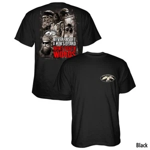 Duck Dynasty Commander Them's Fightin' Words Short Sleeve Tee T Shirt - L - NEW - Picture 1 of 1