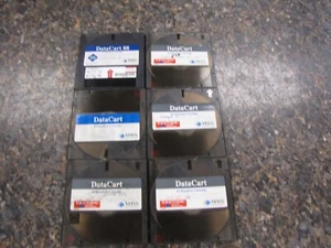 Lot (5) Mass Microsystem DataCart 45 MB 88 Megabyte Removable Data Cartridges - - Afbeelding 1 van 8