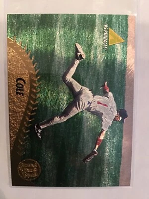 1995 Pinnacle Baseball Museum Collection #190 Alex Cole - Image 1 of 2