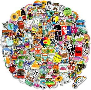 200 Stickers Skateboard Vinyl Laptop Luggage Decals Dope Sticker Random Bottle - Picture 1 of 9