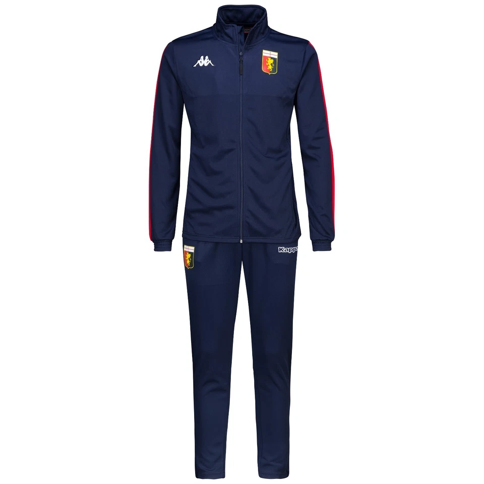 7386 KAPPA GENOA FC SALCITO TUTA BAMBINO GIACCA PANTALONI 38114NW