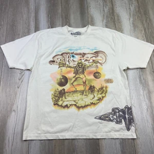 Travis Scott Shirt Mens 2XL White Utopia Skitzo Circus Maximus 2024 Euro Tour * - Picture 1 of 11