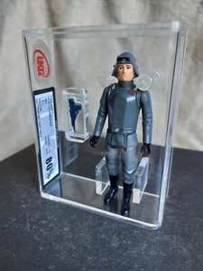 GRADED VINTAGE STAR WARS - UKG not AFA 80% 85% - AT AT COMMANDER - NEW CASE - Picture 1 of 7