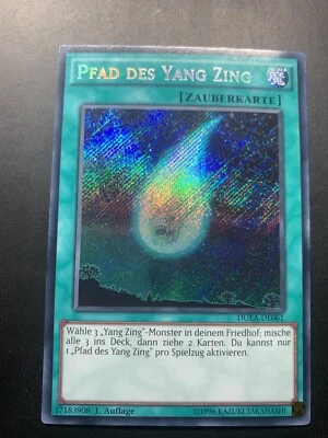 Yugioh! Pfad des Yang Zing Secret Rare - DUEA-DE061 1. Auflage - Deutsch - Bild 1 von 4